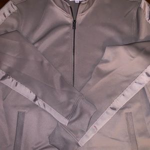 Gray Jacket, Zippered